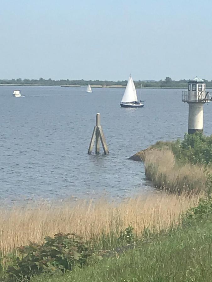 Bellemare Bungalow Lauwersmeer Mit Ueberdachte Veranda Und Eingezaeuntem Garten Anjum Екстериор снимка